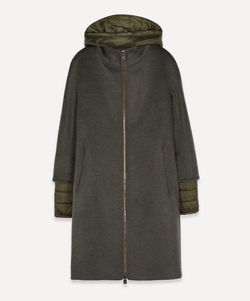 Hooded Puffer Insert Coat