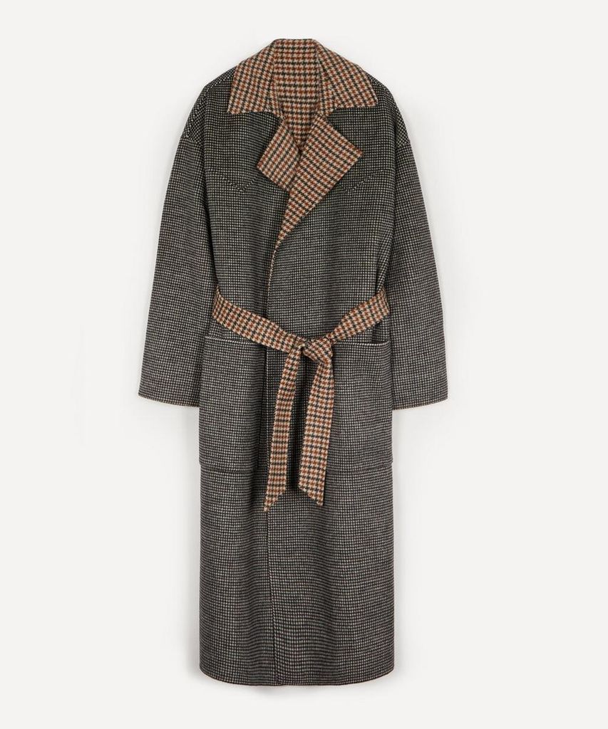 Alamo Wool-Silk Robe Coat