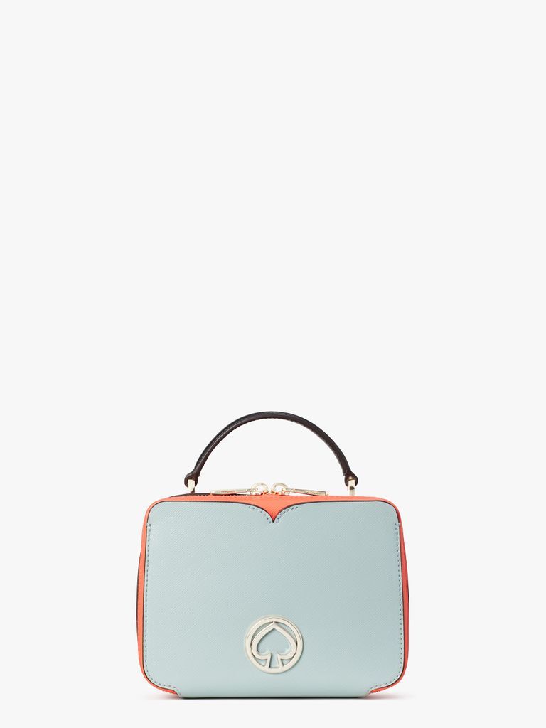 Vanity Mini Top Handle Bag - Blue - One Size