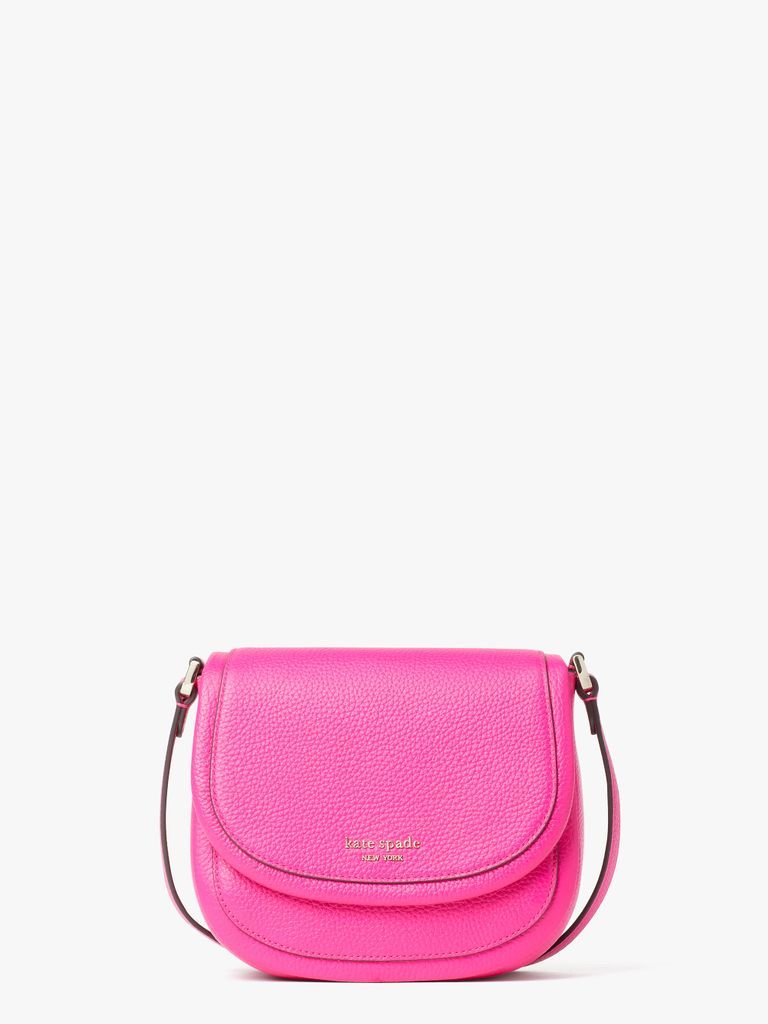 Roulette Small Saddle Bag - Pink - One Size