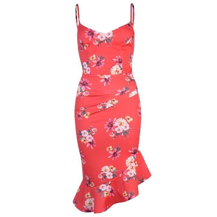 Sistaglam Womens Jessica Wright Sibelli Multi Floral Cami Dress