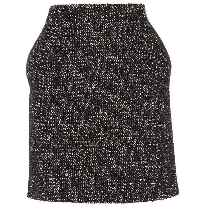 Tweed A-Line Skirt
