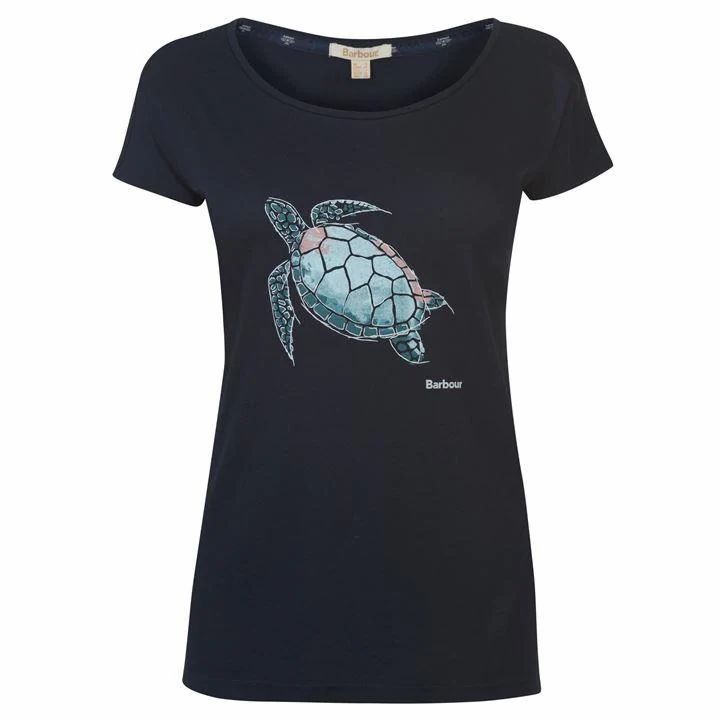 Barbour Turtle T Shirt Ladies
