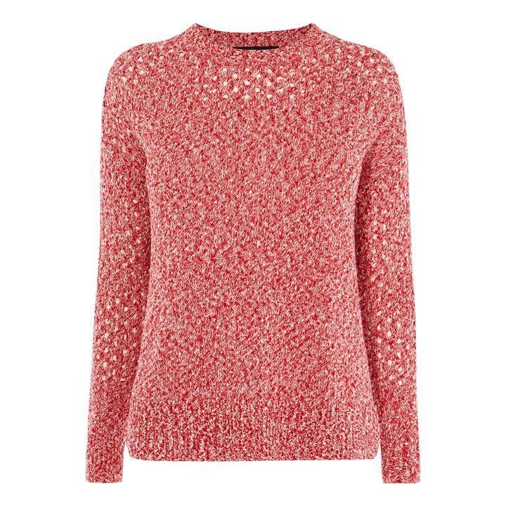 Perforated Knit Jumper