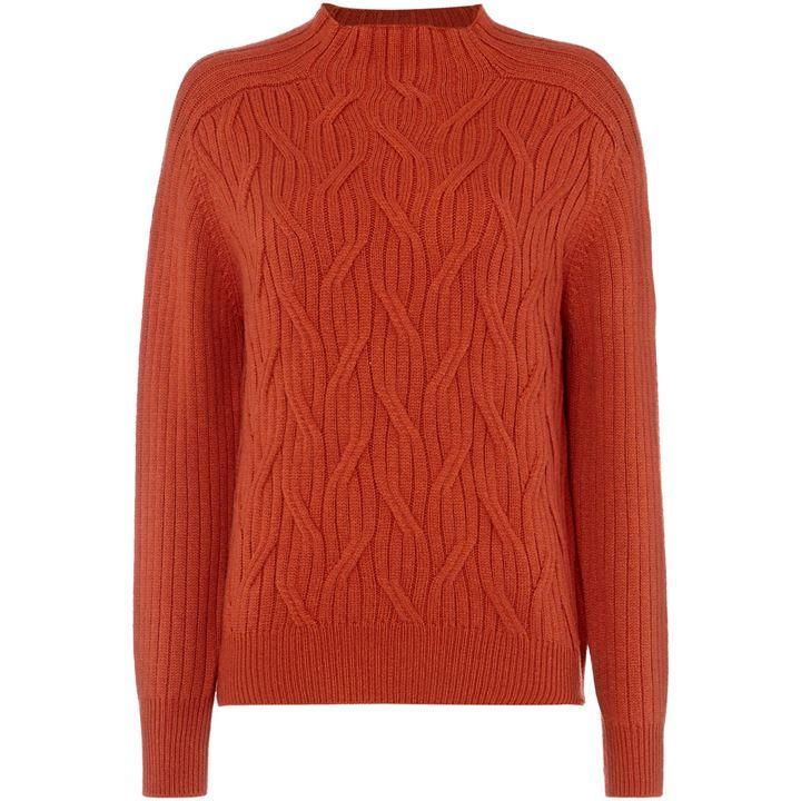 Joely cable knit jumper