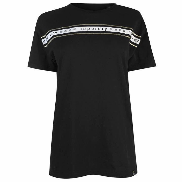 Womens Minimal Logo Tape Portland T-Shirt
