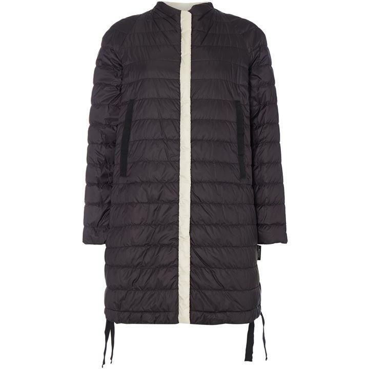 Fulvia long quilted jacket
