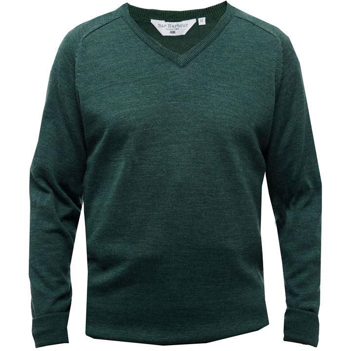 Long Sleeved V Neck Sweater