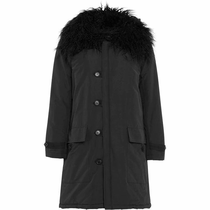 Marlow Utility Faux Fur Collar Parka