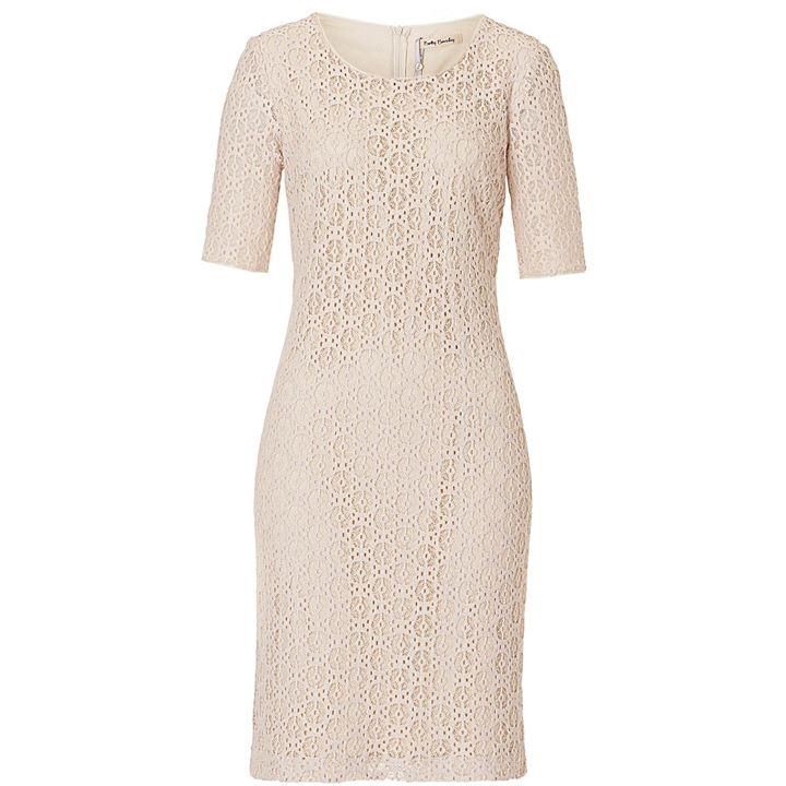 Short sleeved lace dress