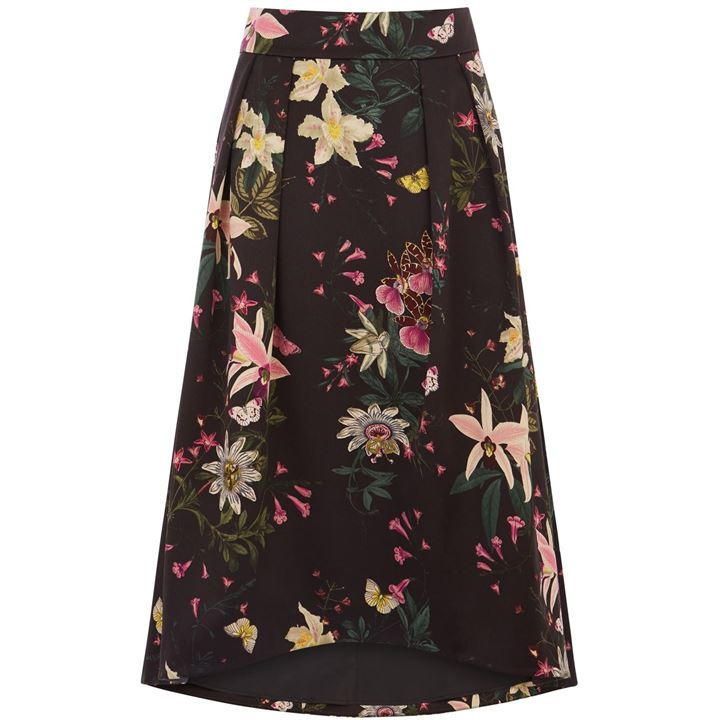 Secret Garden Full Midi Skirt