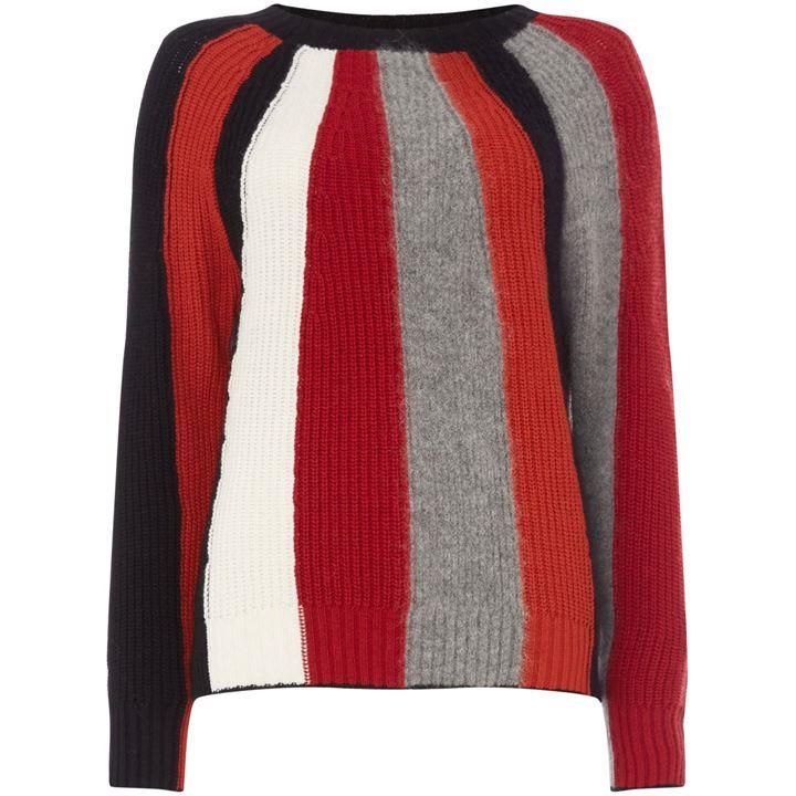 Jerzun multi stripe sweater