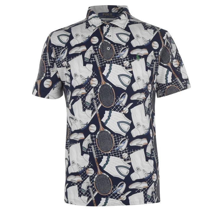 Wimbledon M1 Print Polo Shirt