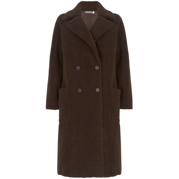 Brown Teddy Long Coat
