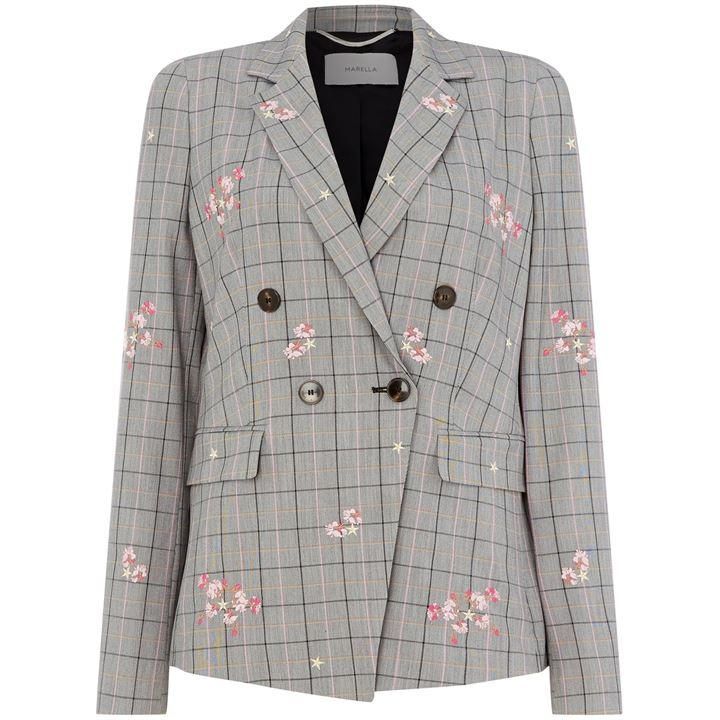 Taiga check and floral jacket