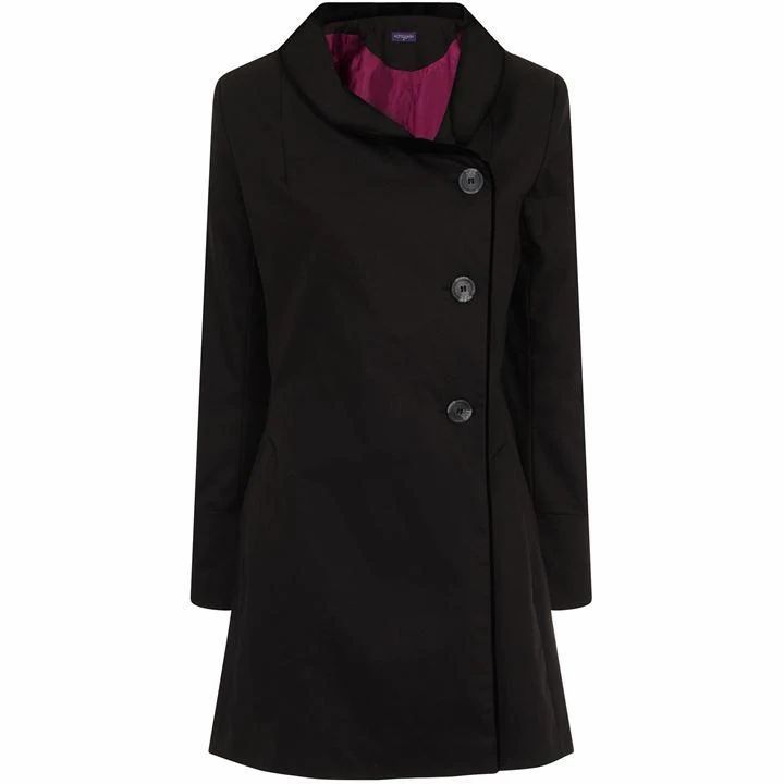 Black Rain & Stain Resistant Coat