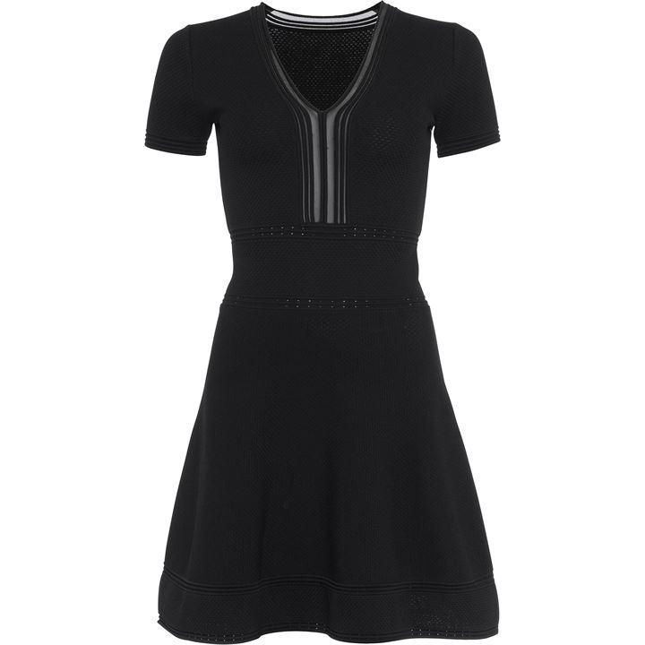 Ellie Knit Fit And Flare Dress