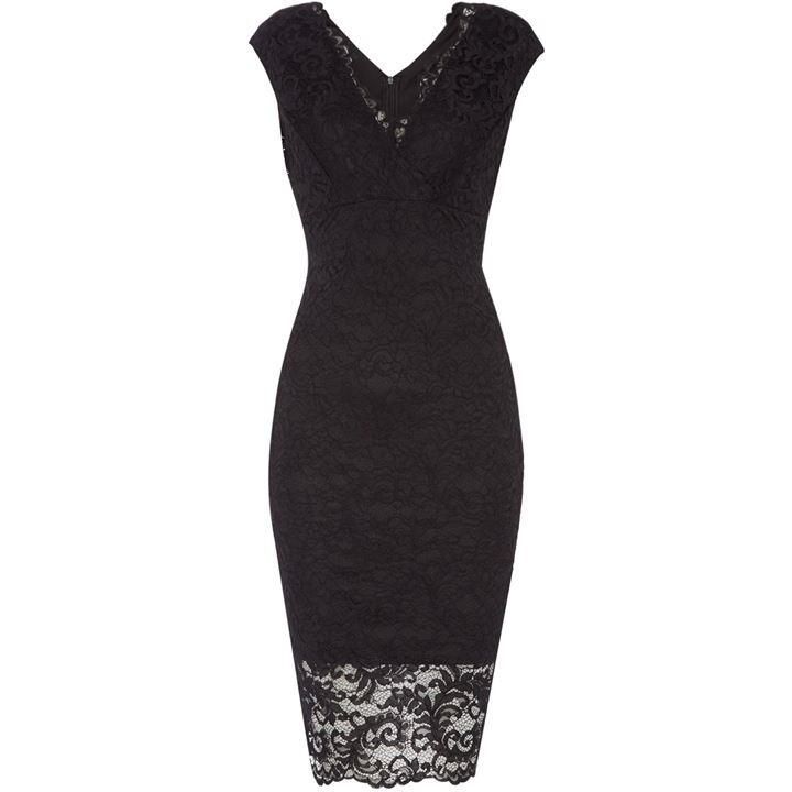 Lace Top Bodycon Dress
