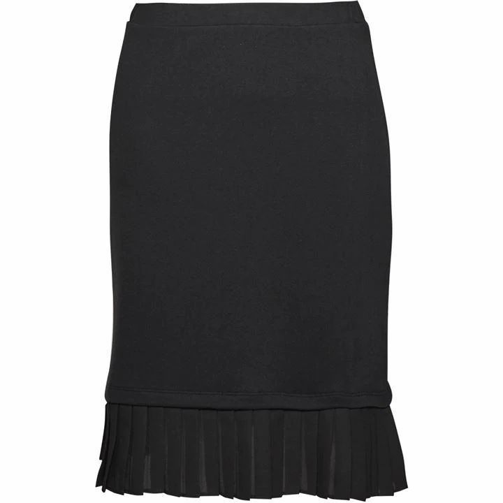 Joelle Jersey Pleated Hem Skirt