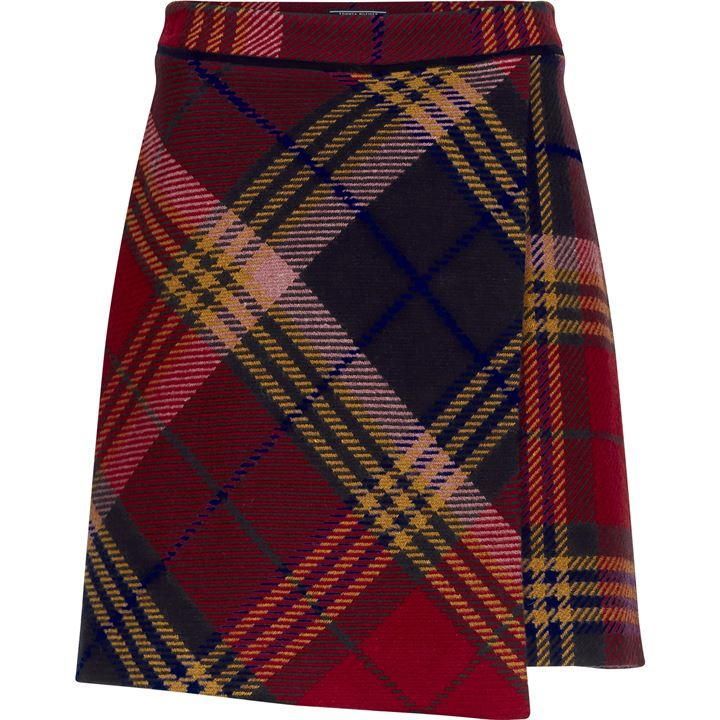 Kathleen Mini Wrap Skirt
