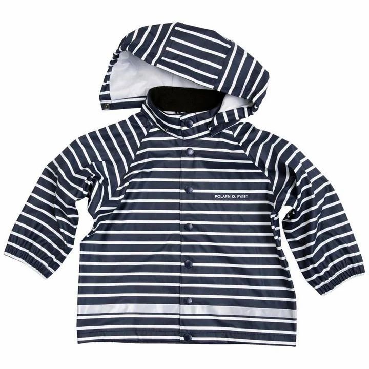 Babies Striped Raincoat