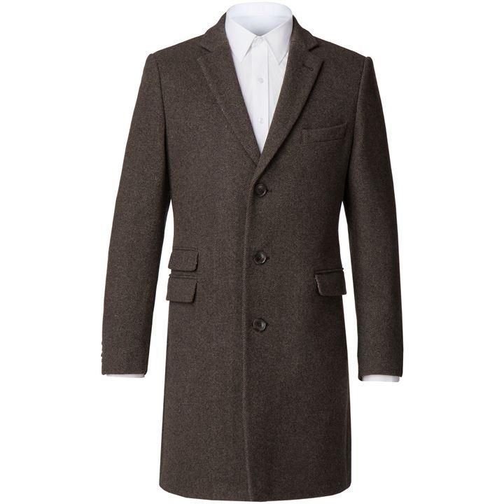 Lorne Brown Donegal Overcoat