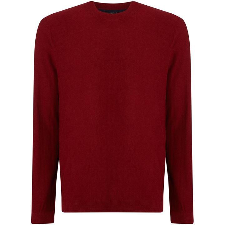 Knitted crew neck