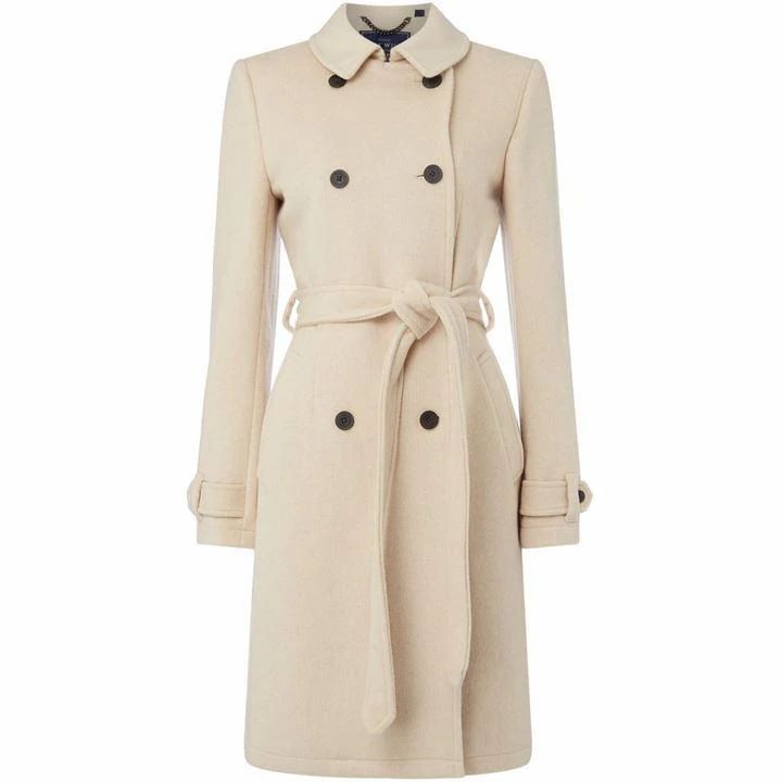 Atwater Wool Blend Trench Coat