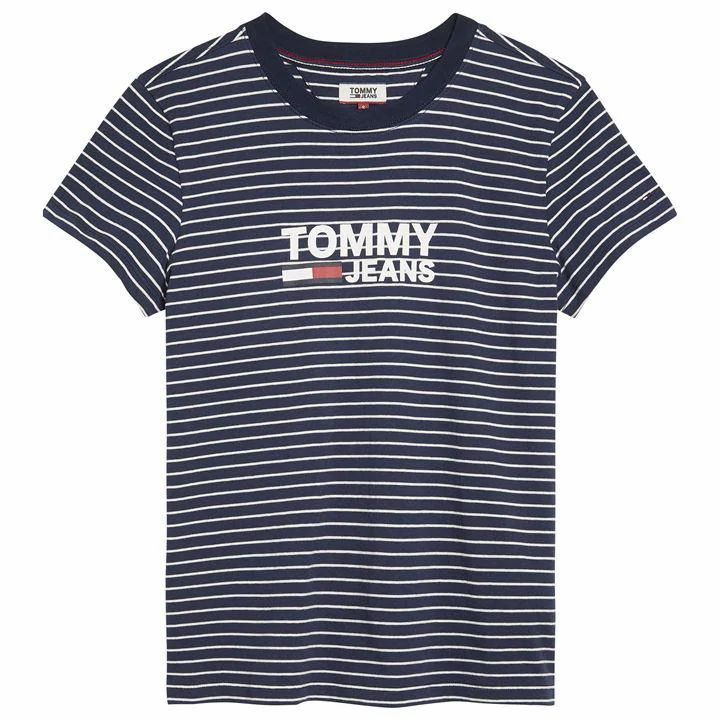 Stripe Graphic T Shirt
