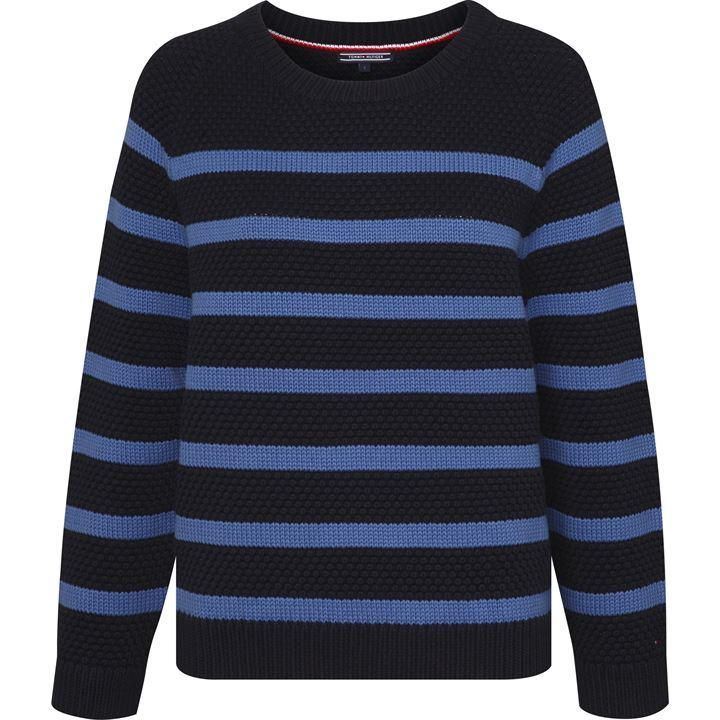Roxanne Texture Stripe Sweater