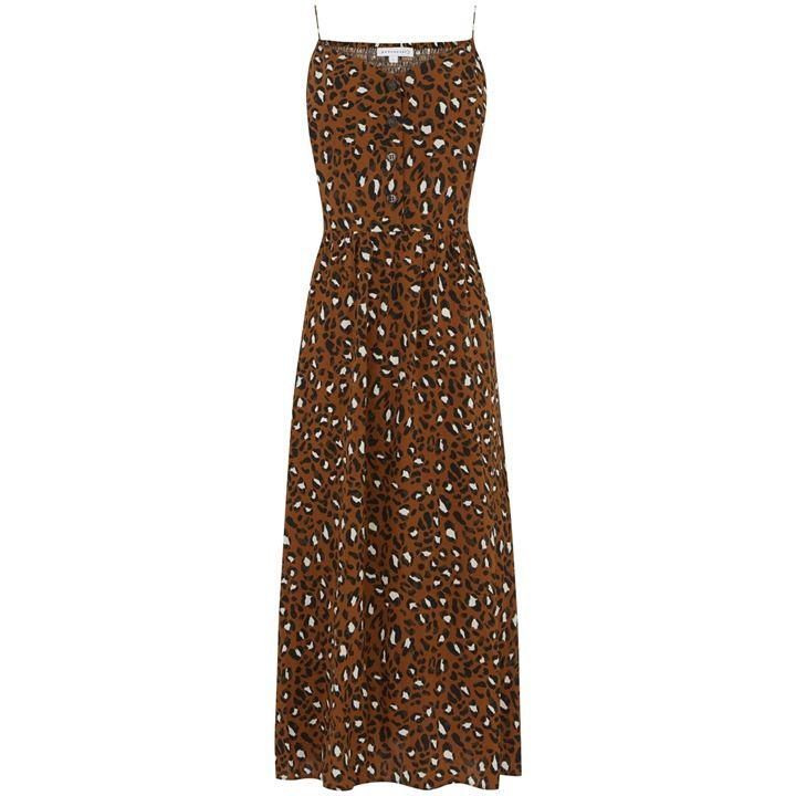 Leopard Print Cami Dress