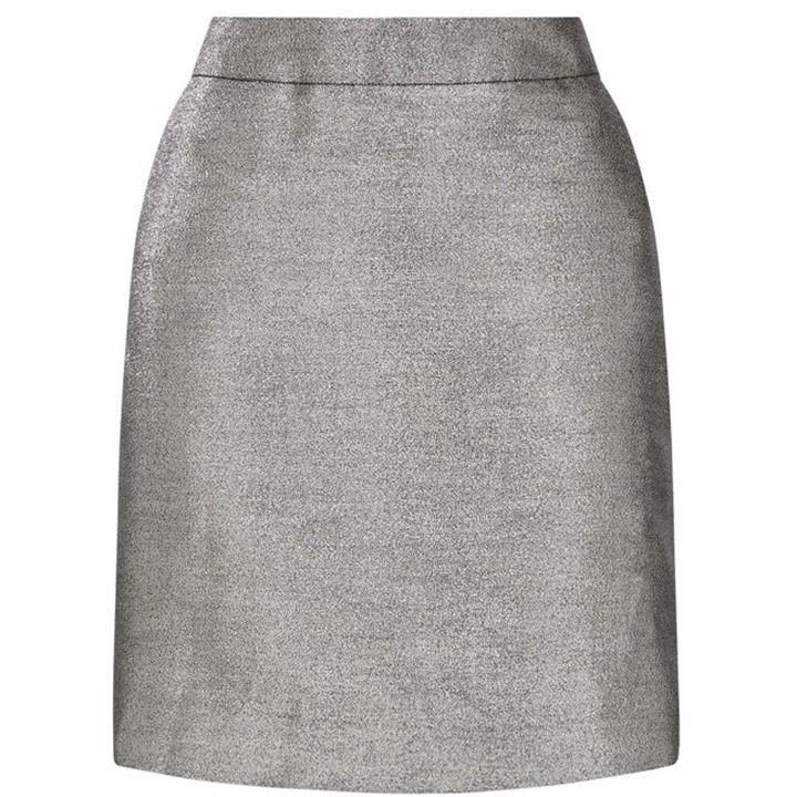 Metallic Woven Pelmet Skirt