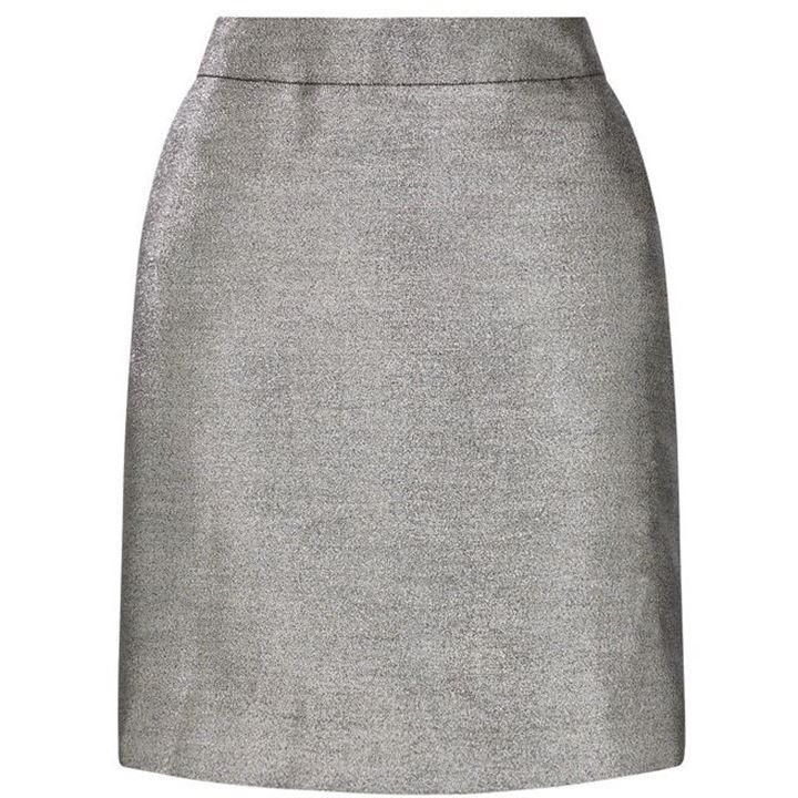 Metallic Pelmet Skirt