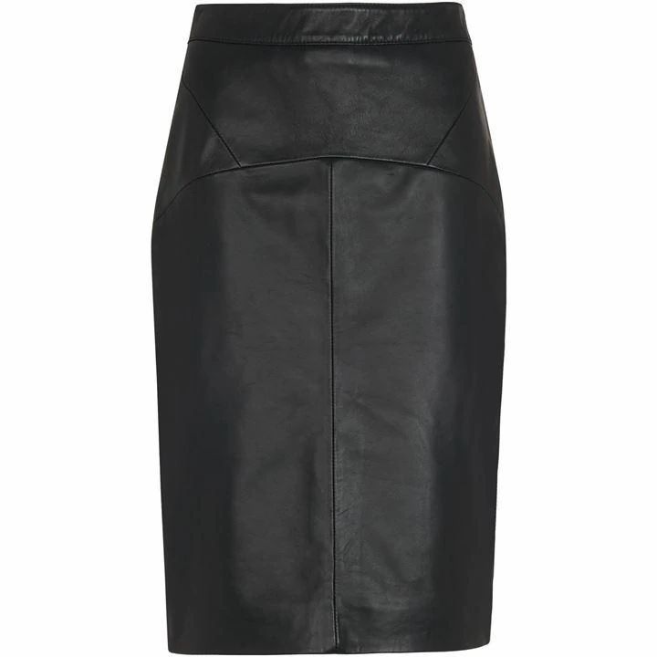 Kel Leather Pencil Skirt