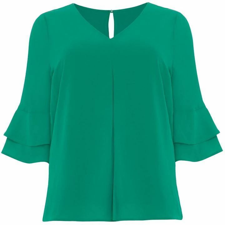 Kelly Fluted Sleeve Top