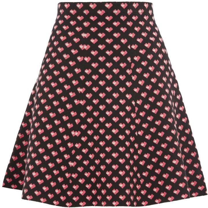 Maggie Heart Knitted Skirt