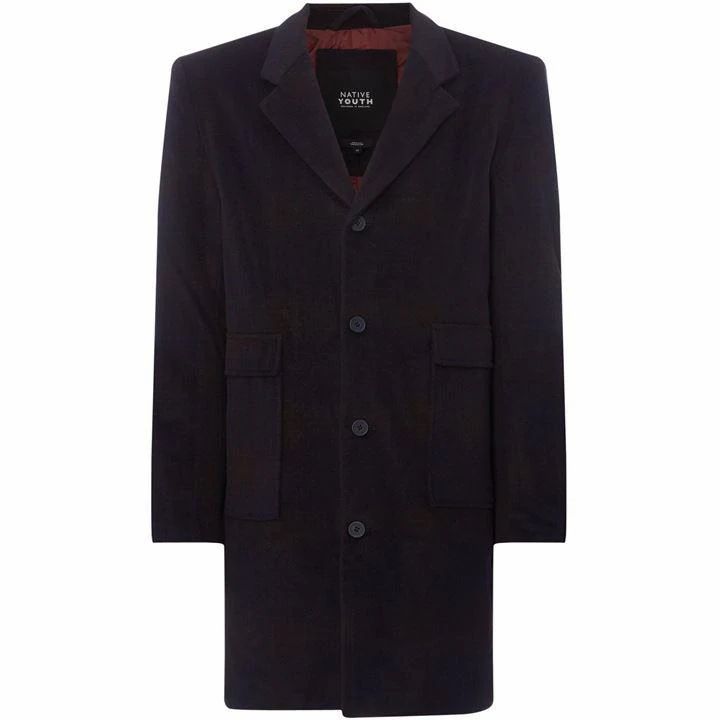Button Front Overcoat