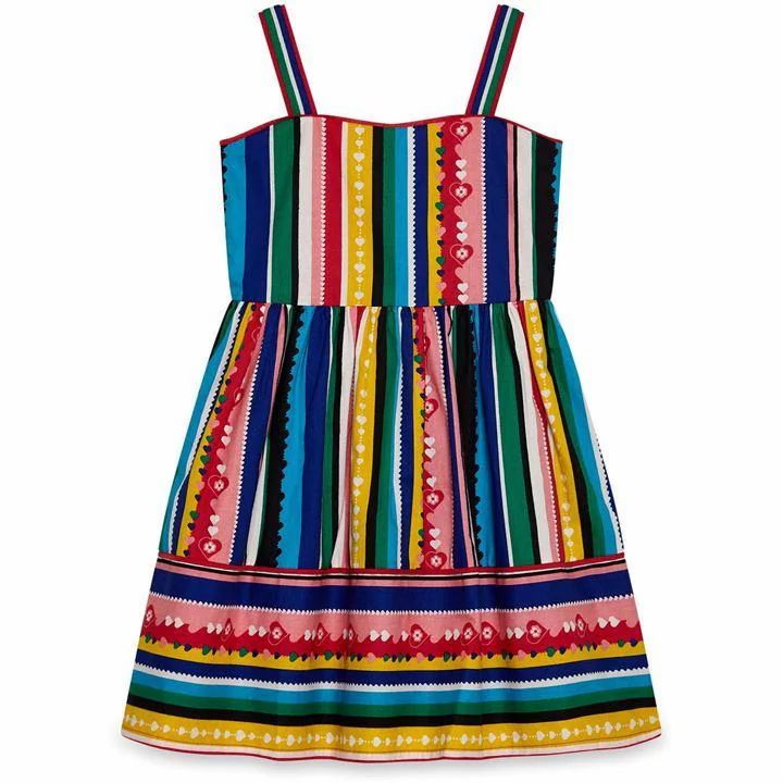 Mexican Heart Stripe Dress