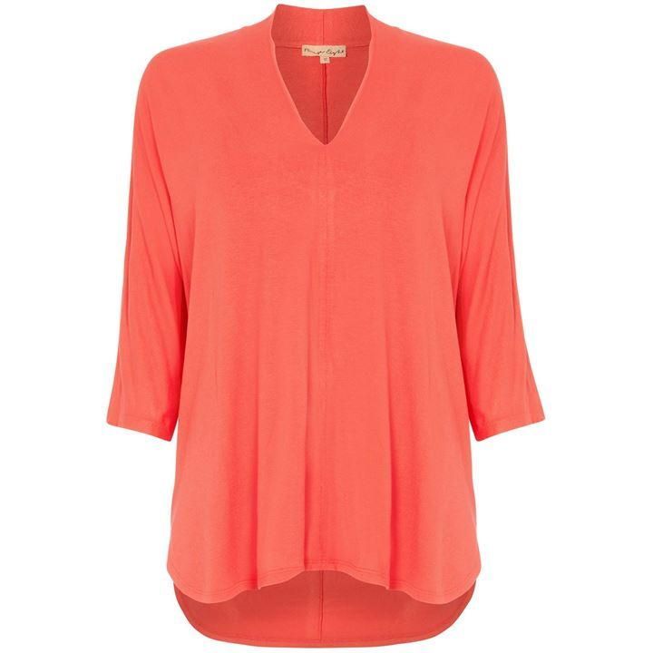 Phase Eight Vaness Oversized Top - Coral