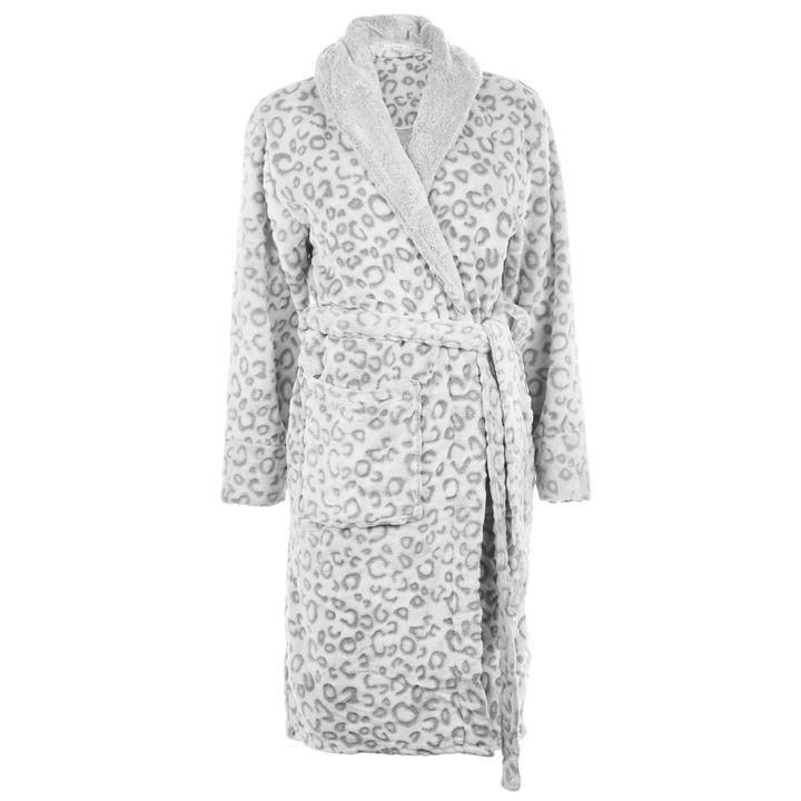 Figleaves Figleaves Cosy Gown - Silver