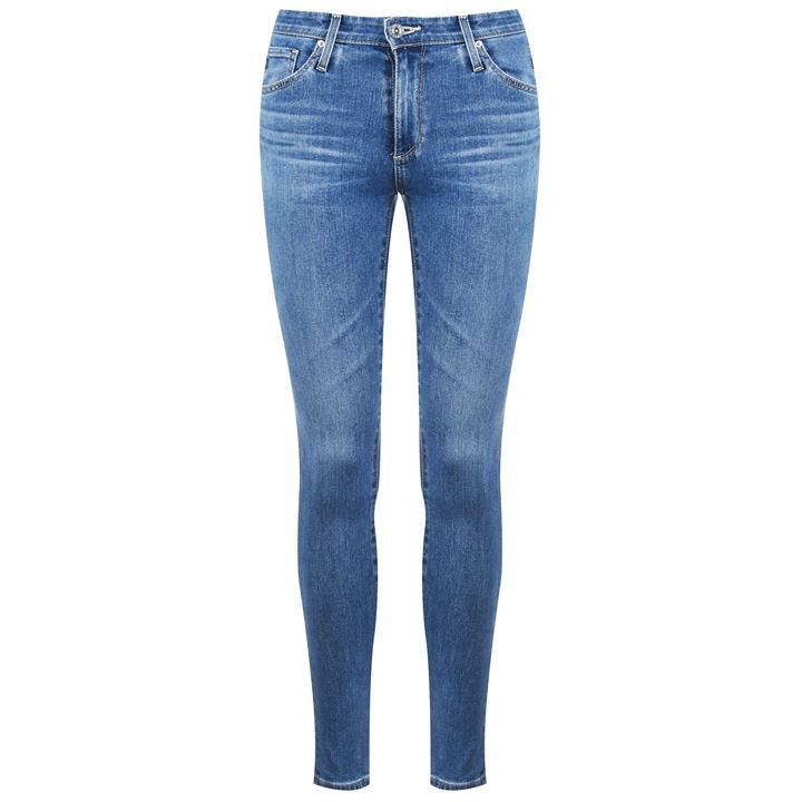 Ag Denim Womens Farrah Jeans - Destructed