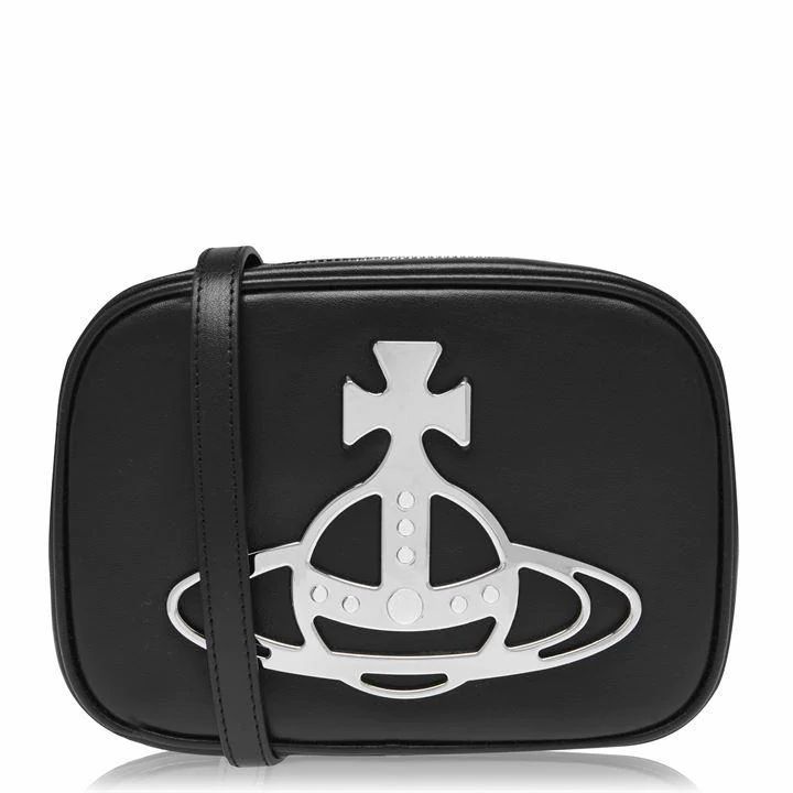 Vivienne Westwood Accessories Anna Logo Camera Bag - Black N401