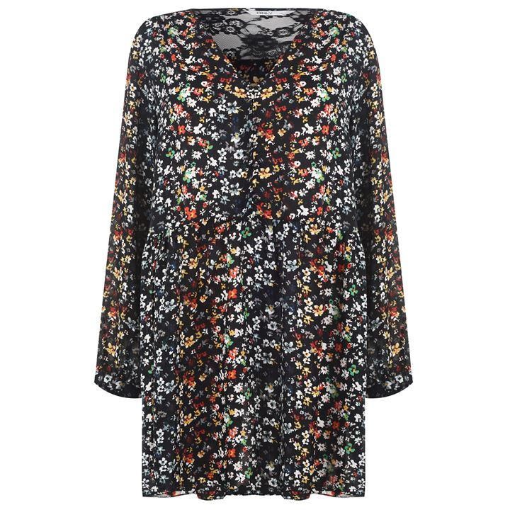Only All Over Print Dress - Multi