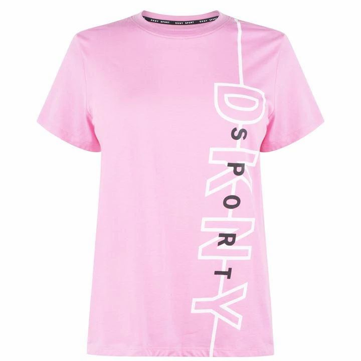 DKNY DKNY Sport Reflective T Shirt - Fuschia Pink