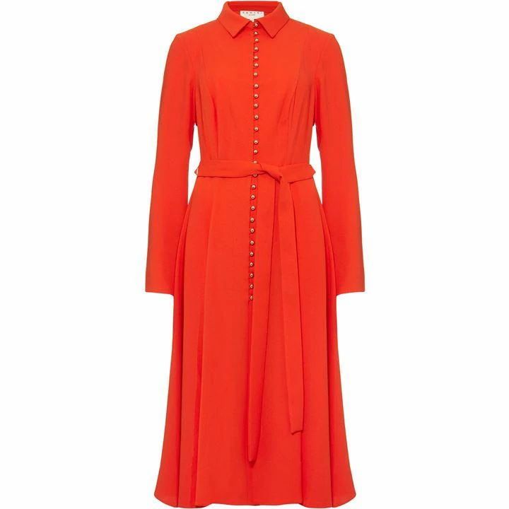 Damsel in a Dress Lanie Military Dress - Orange