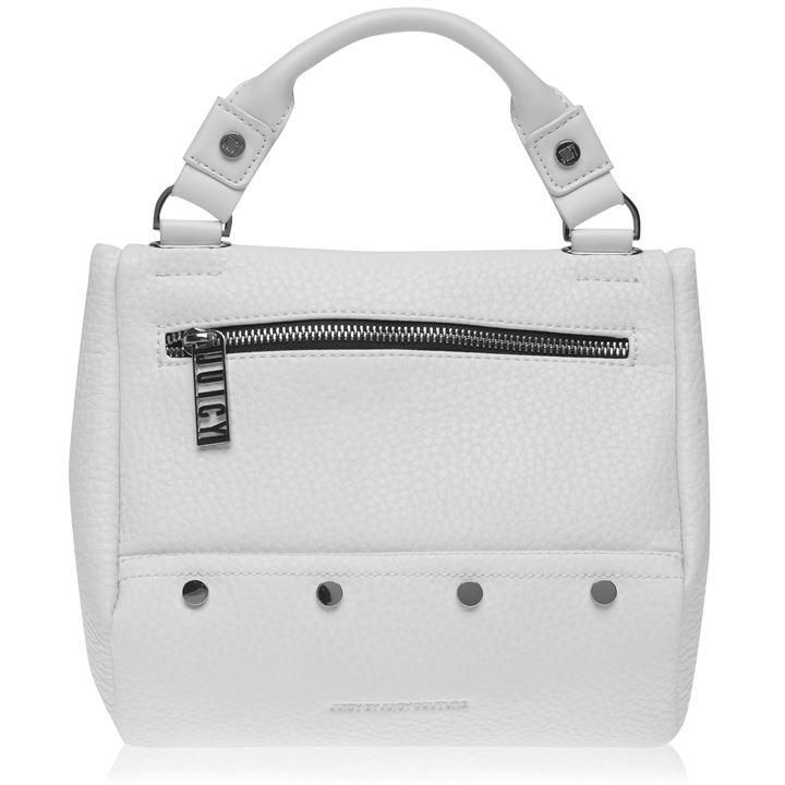 Juicy Couture Mini Bowler Bag - White Grain