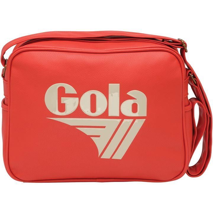 Gola Redford Tournament Messenger Bag - Red/Off White