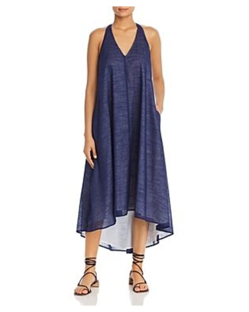 Kenneth Cole Sleeveless High/Low Maxi Dress