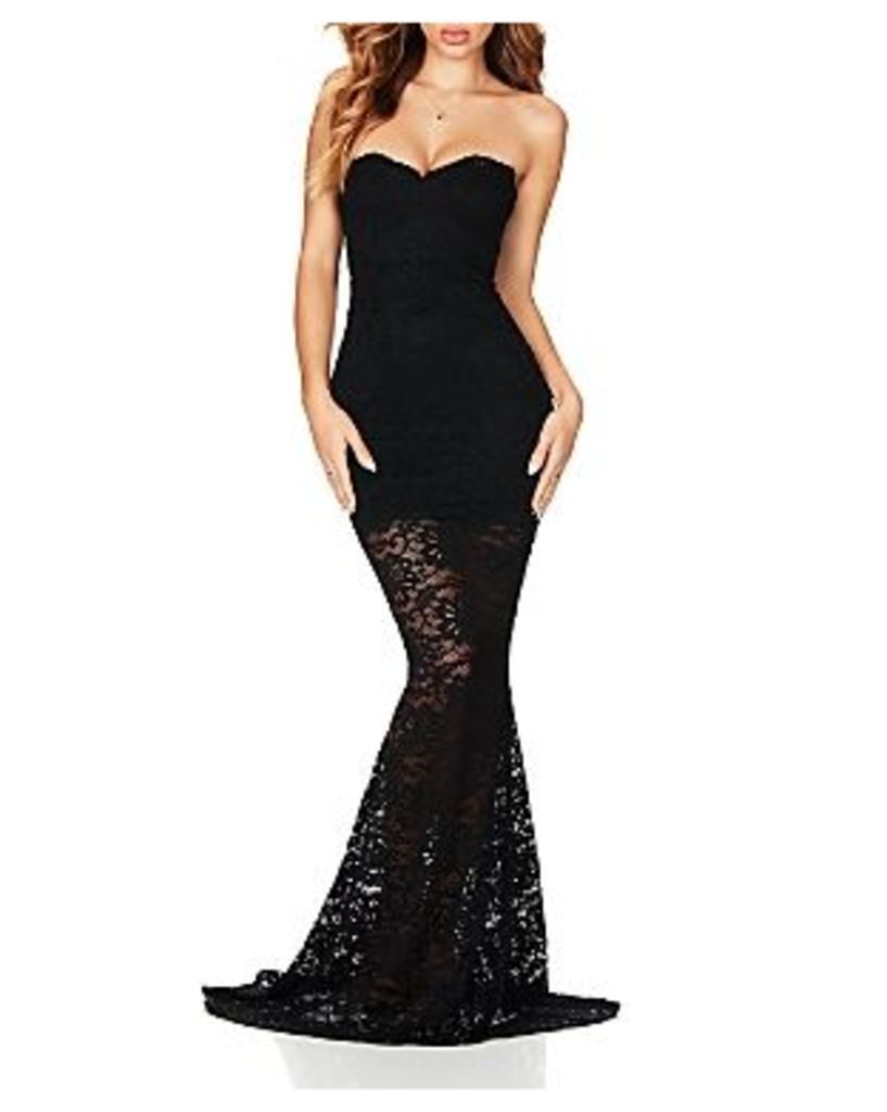 Romance Strapless Lace Gown
