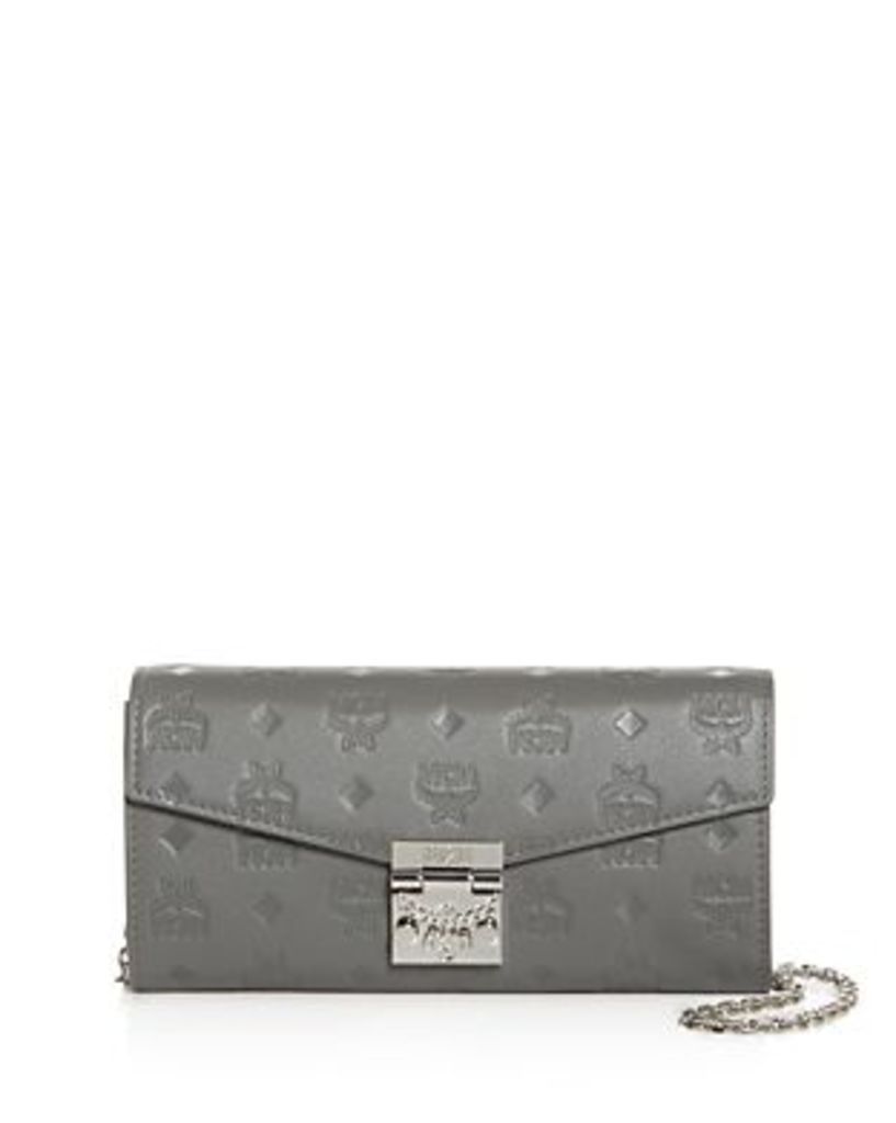 Mcm Patricia Small Leather Convertible Crossbody